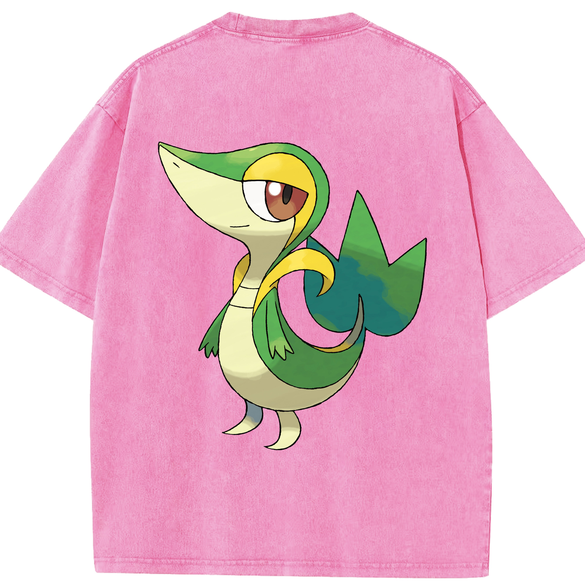 （画像用） ポケットモンスター Pokémon 綿100% ヴィンテージ風 半袖Tシャツ（背面プリント）